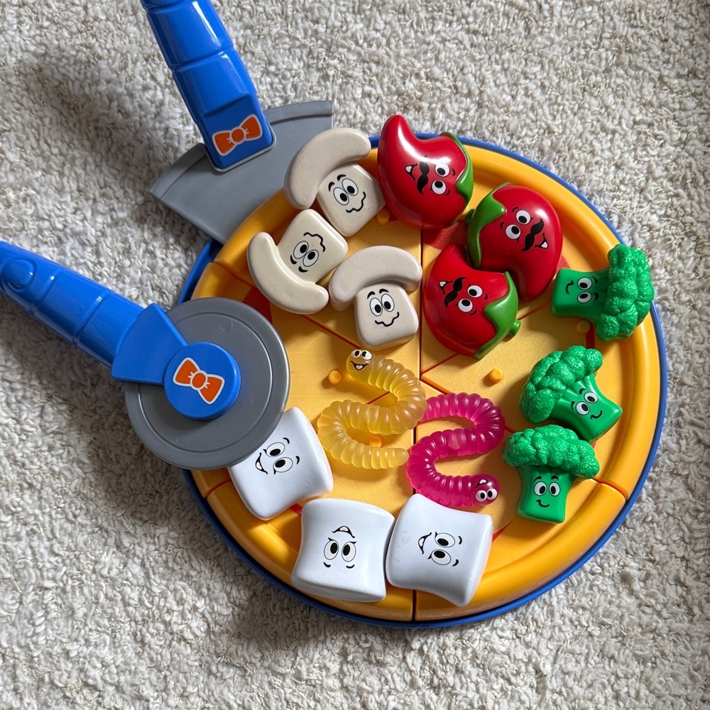 Blippi Funny Fun Pizza, Learning Colors